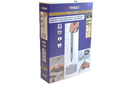 Akkus csavarhúzó csomagolva