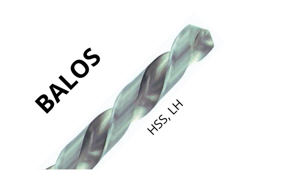 BALOS csigafúró DIN 338 HSS - Tivoly 814006 ipari használatra