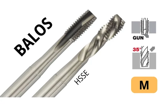 Balos gépi menetfúró M-LH