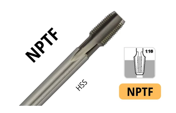 Gépi menetfúró NPTF - HSSE
