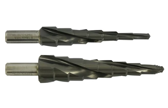 2 db HSS TiAlN XL lépcsős lemezfúró - T483