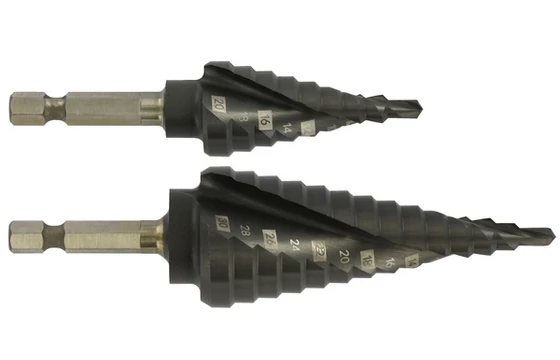 2 db Tivoly Premium lemezfúró HSS TiAlN Hexa szárral - T482