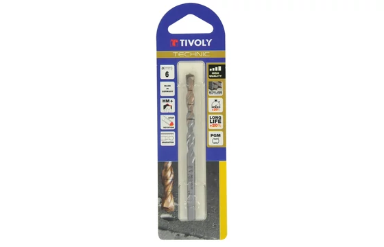 Tivoly Technic betonfúró csomagolva
