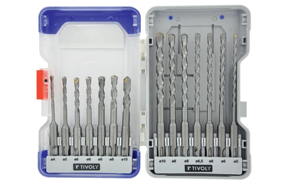 14 részes SDS+ fúrószár készlet