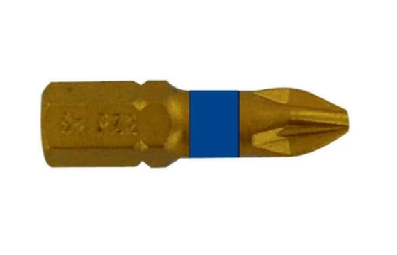 Csavarbit POZIDRIV csavarfejhez - TiN torziós minőség L25 mm