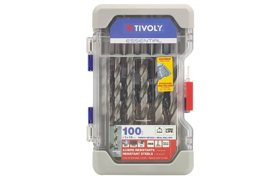 100 részes T520 csigafúró készlet