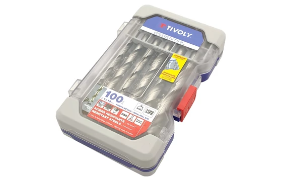 100 részes T520 csigafúró készlet