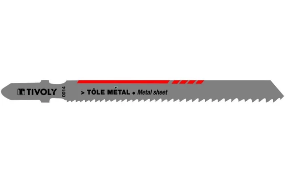 Szúrófűrész METAL -  Gyorsacél (HSS) penge