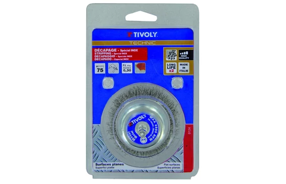 Tivoly INOX drótkorong csomagolva