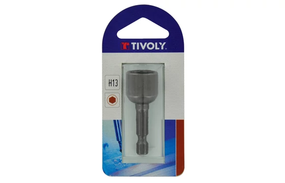 Dugókulcs hatlapfejű csavarokhoz bitbefogással DIN 3126 E6.3 - Tivoly 115019