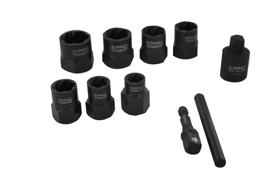 Dugókulcsok sérült fejű csavarhoz