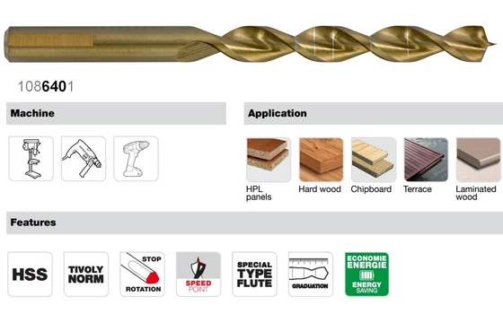 Technic fafúró jellemzői