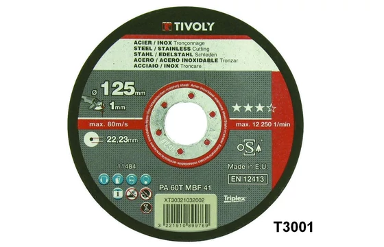 Flex vágókorong vékony Tivoly T3001