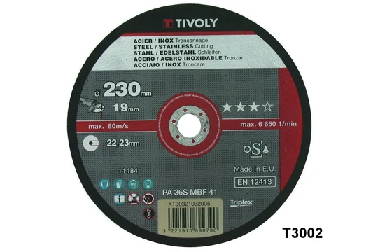 Flex vágókorong normál Tivoly T3002