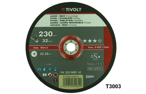Flex vágókorong vastag Tivoly T3003