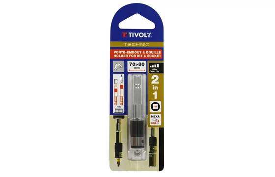 Tivoly Bit- és dugókulcs gyorscserélő