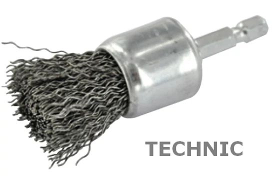 Drótkorong fémhez, ecset, Technic