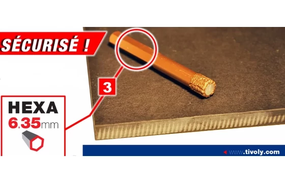 Csempefúrás 3. lépés
