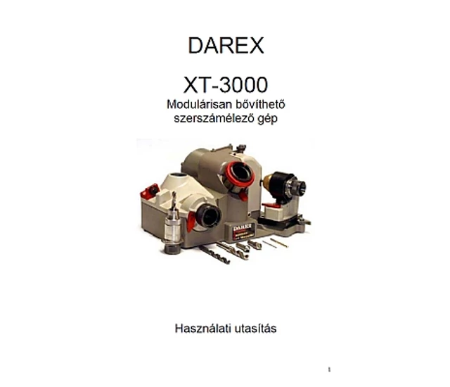 XT3000 használati utasítás