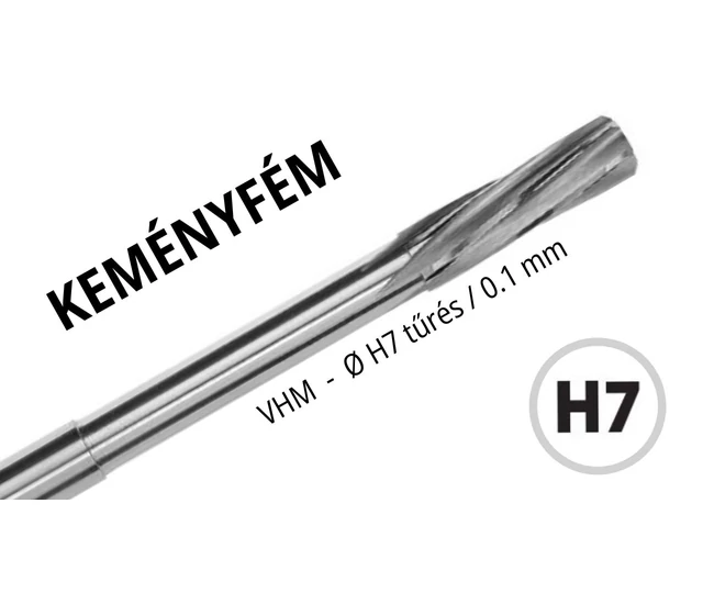Gépi dörzsár H7 VHM