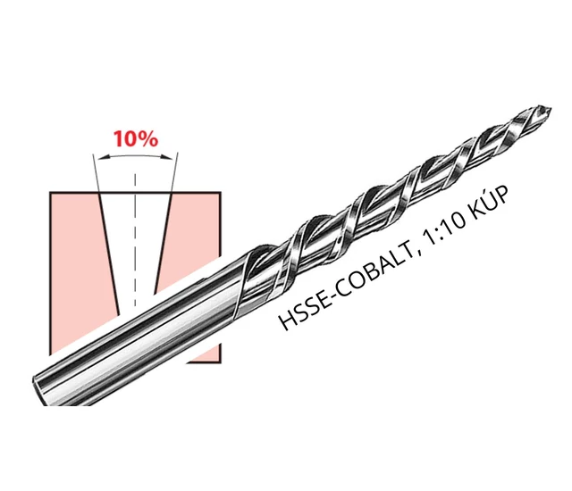 1:10 kúpos dörzsár HSSE