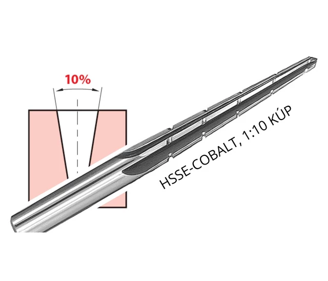 1:10 kúpos dörzsár HSSE