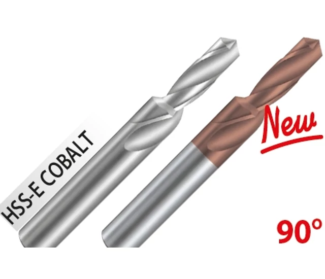 Lépcsősfúró 90° HSSE - menetmag