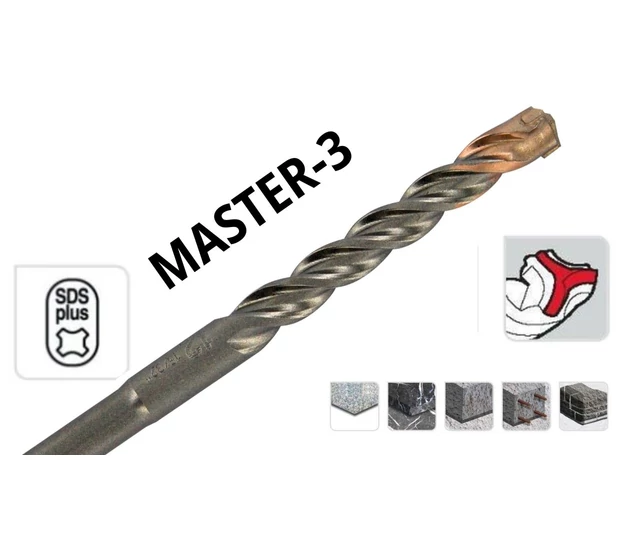 SDS-Plus fúrószár - MASTER3