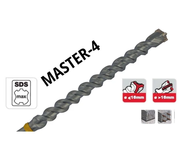 SDS-Max betonfúró -Maxter4