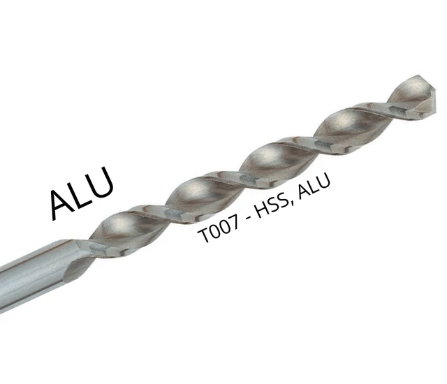 Csigafúró HSS ALU