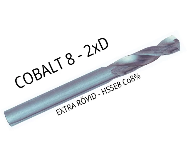 Rövid csigafúró HSSE8