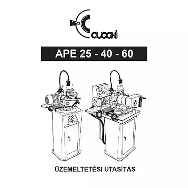 APE25/40/60 használati utasítás