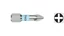 Csavarbit PHILIPS csvarfejhez INOX minőség (rozsdaálló) Tivoly 115243
