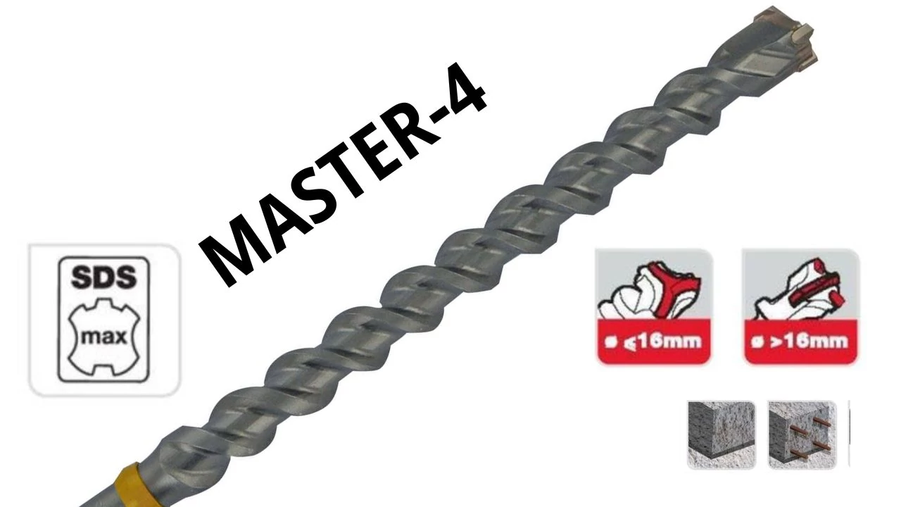SDS-Max betonfúró -Maxter4
