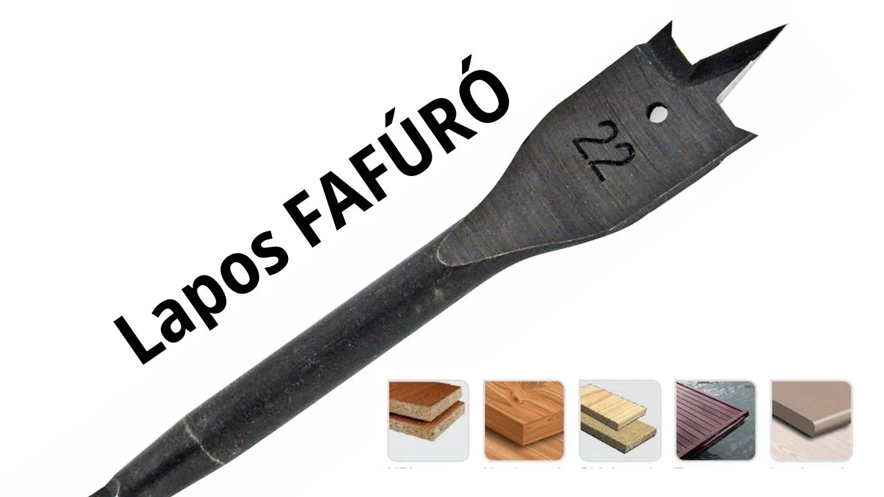 Lapos fafúró - Hexa